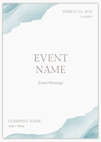 Design Preview for Design Gallery: Event Planning & Entertainment Flyers & Leaflets,  No Fold/Flyer A6 (105 x 148 mm)