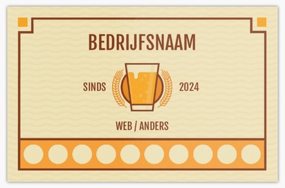 Voorvertoning ontwerp voor Ontwerpgalerij: Bier, wijn en sterkedrank Extra dikke visitekaartjes, Standaard (85 x 55 mm)