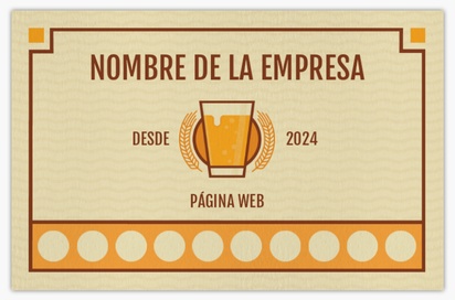 Vista previa del diseño de Galería de diseños de tarjetas de visita textura natural para cervezas, vinos y licores