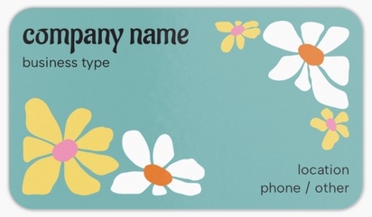 Design Preview for Design Gallery: Shoes Rounded Corner Business Cards, Standard (3.5" x 2")