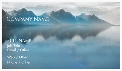 Design Preview for Design Gallery: Tours & Sightseeing Natural Textured Business Cards