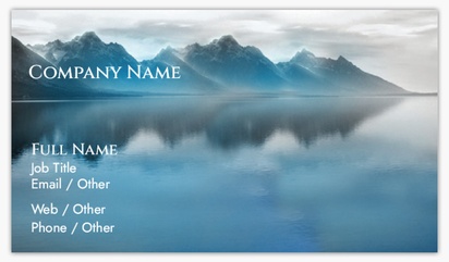 Design Preview for Religious & Spiritual Soft Touch Business Cards Templates, Standard (3.5" x 2")