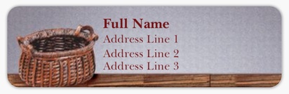Design Preview for Templates for Arts & Entertainment Return Address Labels 