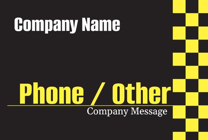 Design Preview for Design Gallery: Taxi Service Corflute Signs, 305 x 457 mm