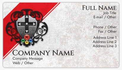 Design Preview for Design Gallery: Electronics Business Card Stickers