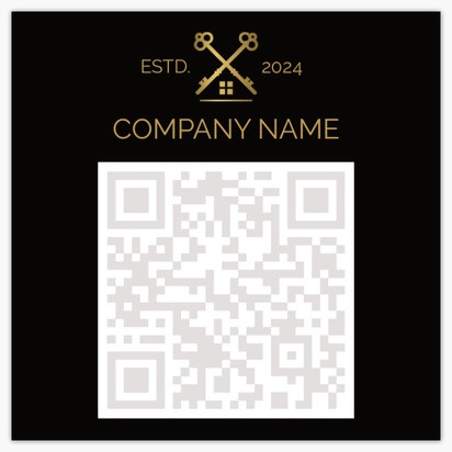 Design Preview for Design Gallery: Property & Estate Agents Standard Business Cards, Square (65 x 65 mm)