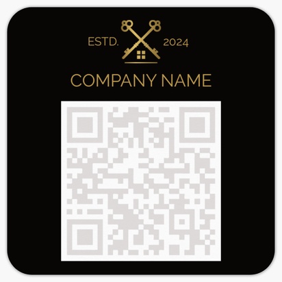 Design Preview for Design Gallery: Estate Development Rounded Corner Business Cards, Rounded Square (65 x 65 mm)