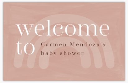 Design Preview for Baby Posters Templates, 11" x 17"