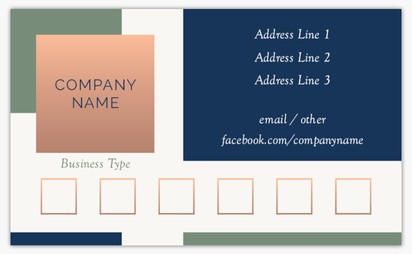 Design Preview for Design Gallery: Bags & Accessories Standard Business Cards, Standard (91 x 55 mm)