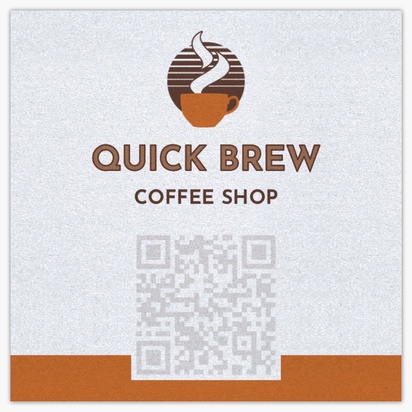Design Preview for Design Gallery: Coffee Shops Pearl Business Cards