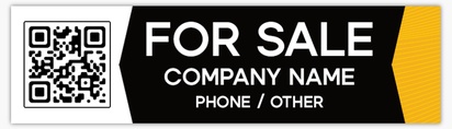 Design Preview for Templates for Property Management Bumper Stickers , Rectangle - 7.6 x 27.9 cm