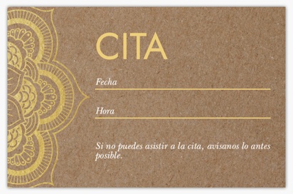 Vista previa del diseño de Galería de diseños de tarjetas de visita standard para cuidado de la piel, Standard (85 x 55 mm)