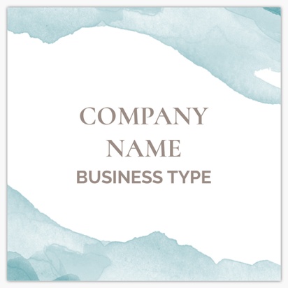 Design Preview for Templates for Marketing & Communications Standard Name Cards , Square (65 x 65 mm)