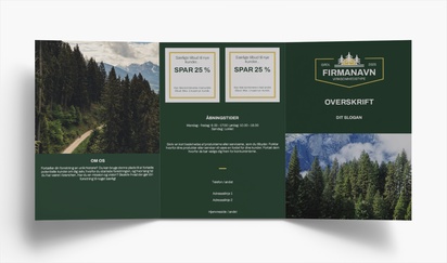 Forhåndsvisning af design for Designgalleri: Natur og landskaber Brochurer, 3-fløjet A5 (148 x 210 mm)