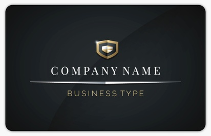 Design Preview for Bold & Colorful Plastic Business Cards Templates, White