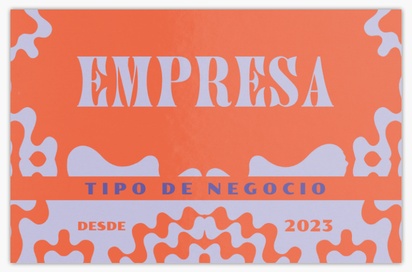 Vista previa del diseño de Galería de diseños de tarjetas de visita extragruesas para servicios de alimentación, Standard (85 x 55 mm)