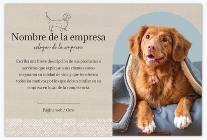 Un rescate de animales cuidado de perros diseño crema marrón para Animales y mascotas