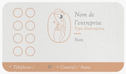 Aperçu du design pou rGalerie de modèles : Cartes d'affaires à texture naturelle, Bijoux