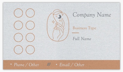 Design Preview for Sports & Fitness Pearl Business Cards Templates, Standard (3.5" x 2")