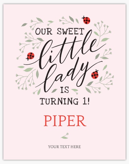Design Preview for Birthday Posters Templates, 22" x 28"