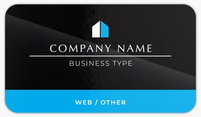 Design Preview for Conservative Rounded Corner Business Cards Templates, Standard (3.5" x 2")