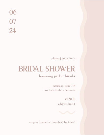 A whimsical bridal shower white design for Theme