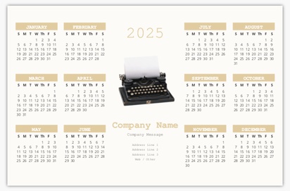 Design Preview for Design Gallery: Marketing & Communications Poster Calendars