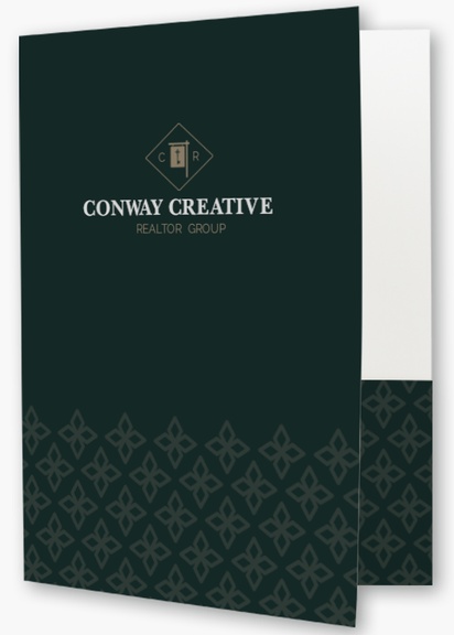 Design Preview for Design Gallery: Elegant Custom Presentation Folders, 9" x 12"