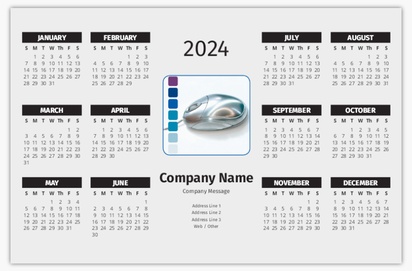 Design Preview for Design Gallery: Information & Technology Poster Calendars