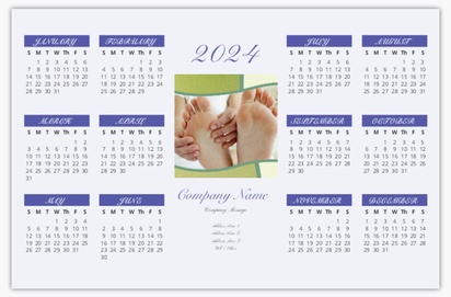 Design Preview for Design Gallery: Health & Wellness Poster Calendars
