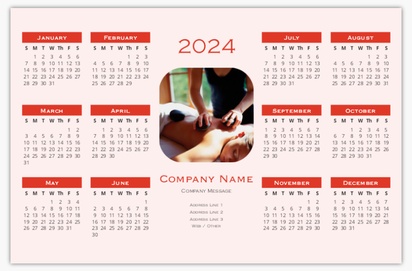 Design Preview for Design Gallery: Health & Wellness Poster Calendars