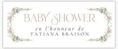 Aperçu du graphisme pour Galerie de modèles : banderoles vinyle pour bébé, 76 x 183 cm