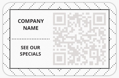 Design Preview for Design Gallery: Food Catering Rounded Corner Business Cards, Rounded Standard (85 x 55 mm)