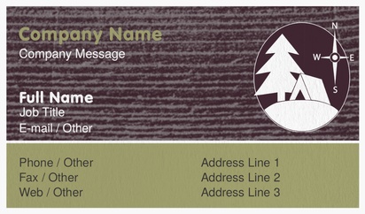 Design Preview for Design Gallery: Summer Natural Textured Business Cards