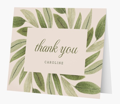 Design Preview for Design Gallery: Graduation Thank You Cards, Folded