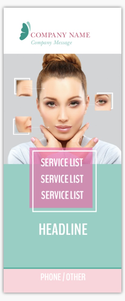 A makeup artist injections gray pink design for Business