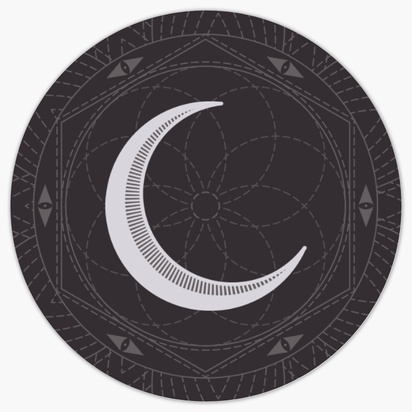 Design Preview for Design Gallery: Religious & Spiritual Product Labels, 3.8 x 3.8 cm Circle