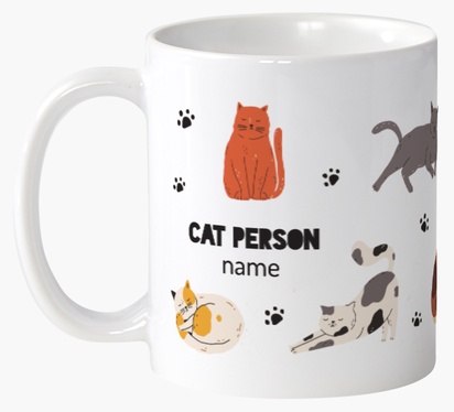 A cat lover kitten brown gray design for Theme