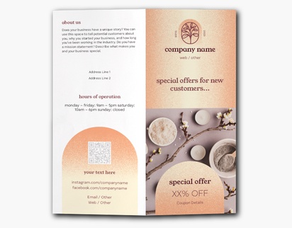 Design Preview for Design Gallery: Painting (Art) Custom Brochures, 9" x 8" Bi-fold