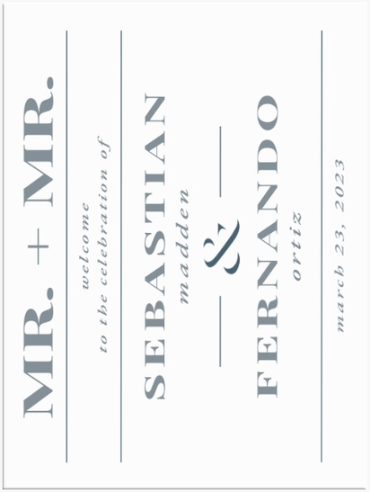 A men of the hour grooms gray design for Type