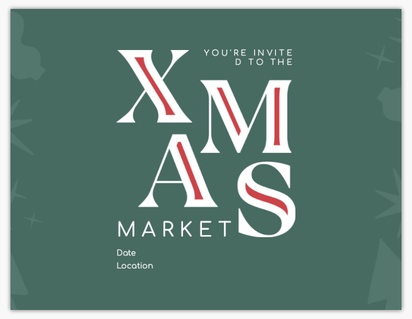 A market christmas gray white design for Holiday