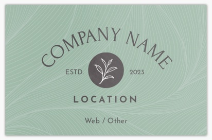 Design Preview for Design Gallery: Farmers Market Ultra-Thick Business Cards, Standard (85 x 55 mm)