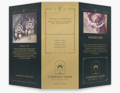 Design Preview for Design Gallery: Religious & Spiritual Custom Brochures, 8.5" x 11" Tri-fold