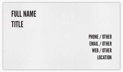 Design Preview for  Natural Textured Business Cards Templates