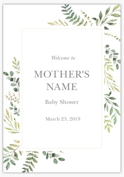 Design Preview for Baby Posters Templates, 28" x 40"