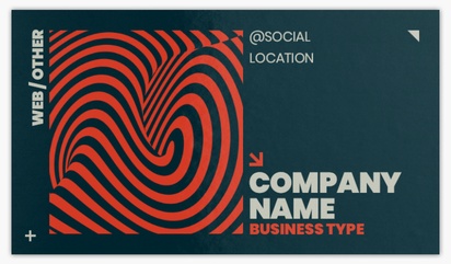 Design Preview for Web Design & Hosting Glossy Business Cards Templates, Standard (3.5" x 2")