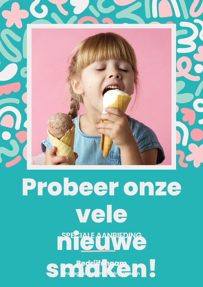 Voorvertoning ontwerp voor Ontwerpgalerij: Snoepwinkels Posters, A1 (594 x 841 mm) 
