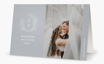 Anteprima design per Galleria di design: Biglietto d’auguri per Appena sposati, 18.2 x 11.7 cm  Piegato