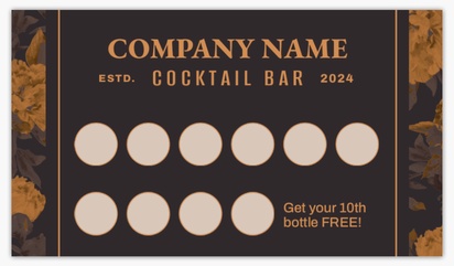 Design Preview for Bars & Nightclubs Ultra Thick Business Cards Templates
