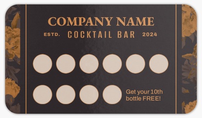 Design Preview for Off Licences & Wine Merchants Rounded Corner Business Cards Templates, Standard (3.5" x 2")